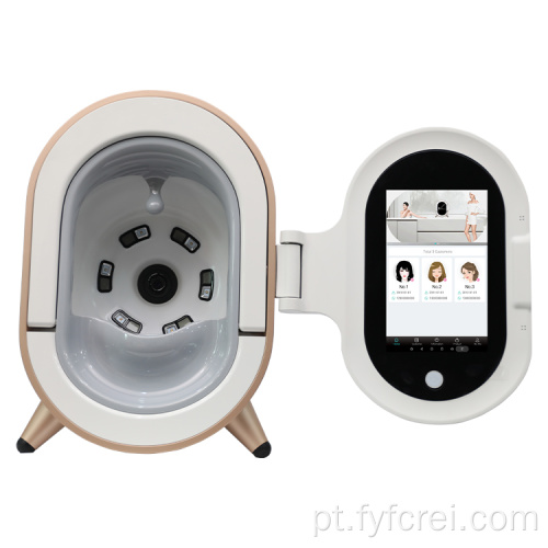 2023 Novo sistema de diagnóstico facial analisador de pele 3D